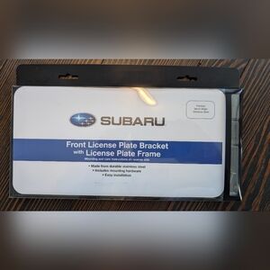 Subaru Front License Plate Frame